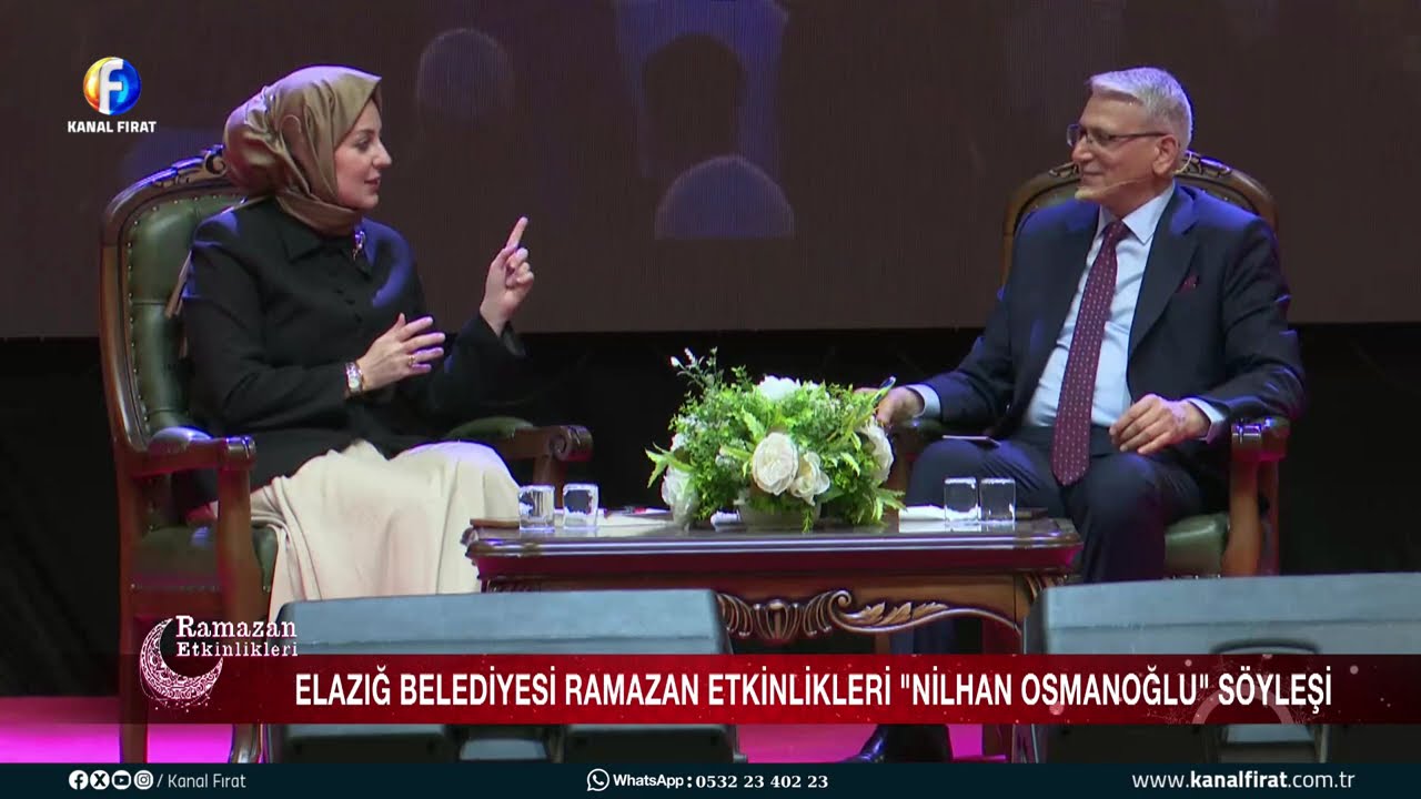 Canlı Yayın Elazığ Belediyesi Ramazan Etkinlikleri Nilhan Osmanoğlu Mehmet Karaaslan 23 02 2026