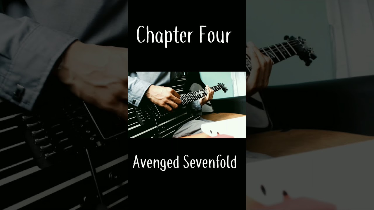 Chapter Four - Avenged Sevenfold Guitar Cover (Intro) | Schecter Synyster Gates Custom S Sustaniac