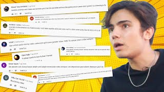 Si̇zden Gelen Kötü Yorumlari Okuyorum