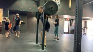 Back Squat CAT 7x1 @280# 85%