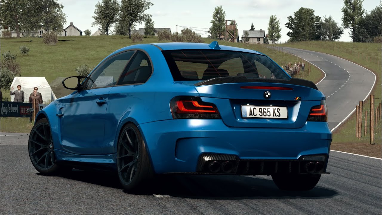 BMW 1M E82 Akrapovic | POV Drive & Review on Feldbergring | Assetto ...