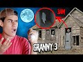 JOGUEI GRANNY 3 EM UMA CASA ABANDONADA AS 3AM (GRANNY APARECEU!!)