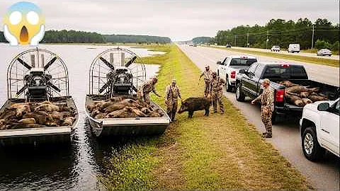 Louisiana's Feral Hog Problem Gets WORSE with 1 Million Pigs