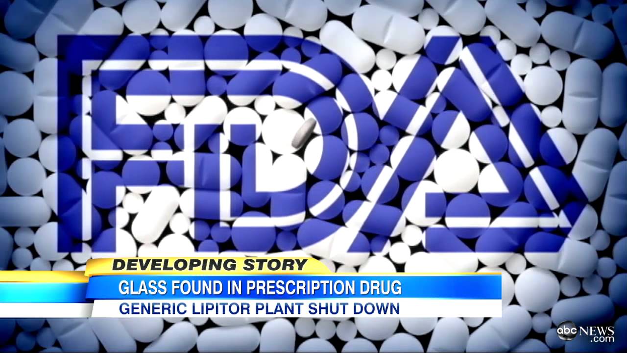 Generic Lipitor Alternative Contain Glass Particles, Ranbaxy Plant Closed After FDA Investigation