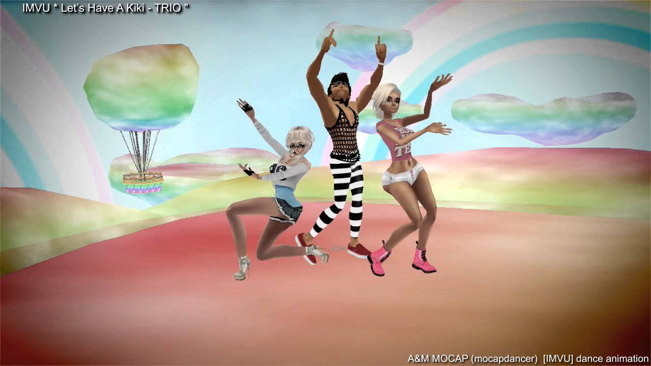 IMVU - Let's Have a Kiki  |  3D game dance animation - A&M MOCAP / mocapdancer