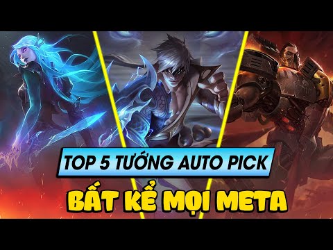 Video Học chơi tốc chiến #138: Top 5 tướng auto pick bất... - youtube