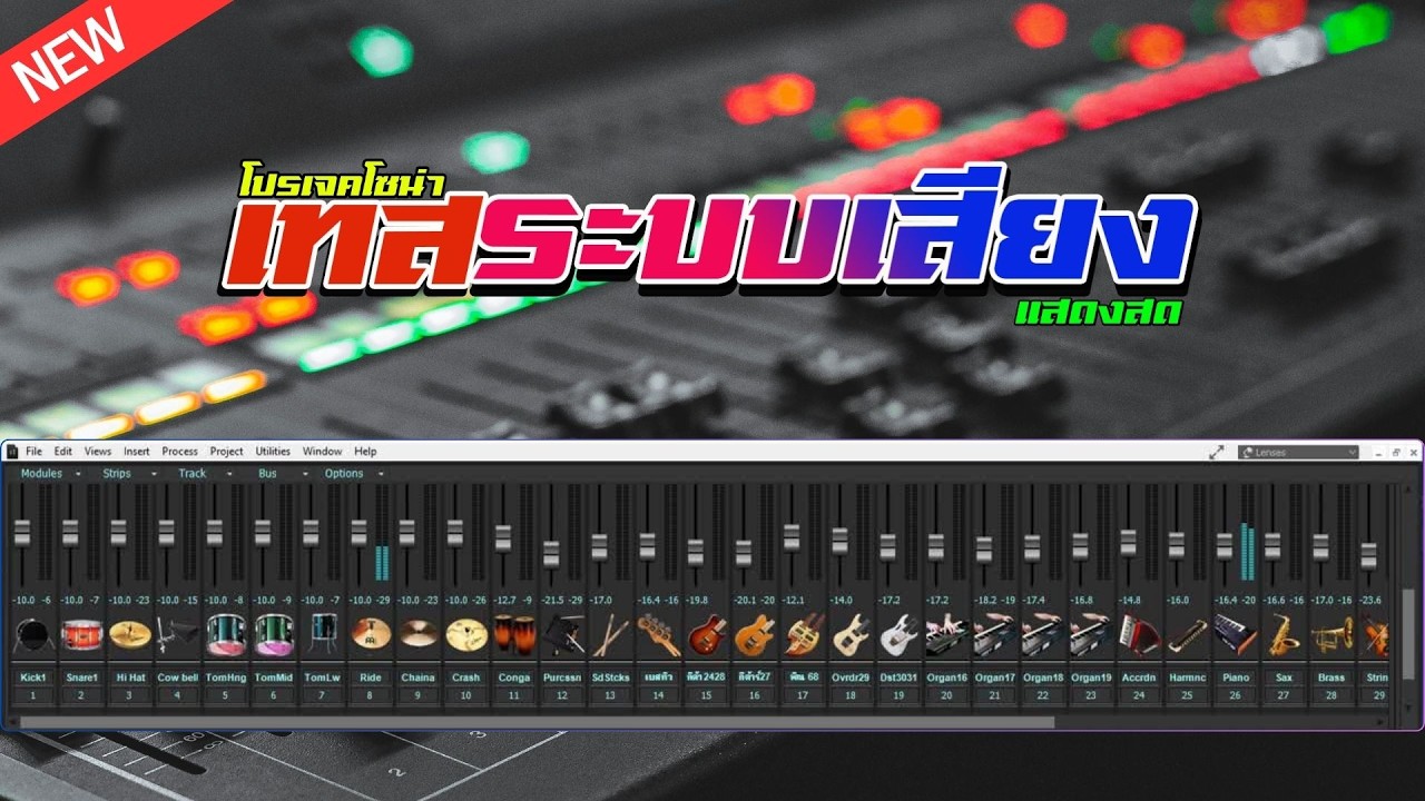 SOUND โปรเจคโซน่า แสดงสด [ PROJECTS SONAR v.2026 ]