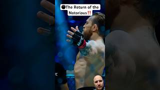 ⚫️The Return of the Notorious‼️🚨✔️💯 #ufc #2026 #mma #conormcgregor #duet #letsgo