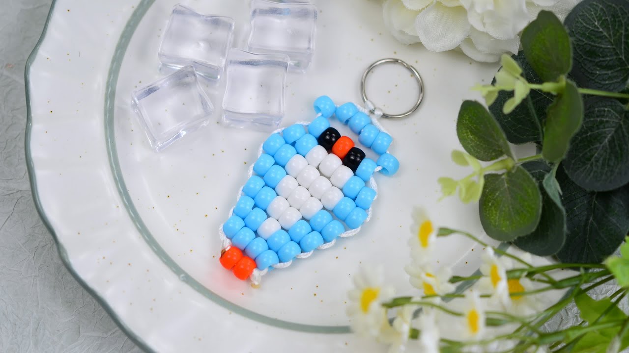 How to Make Owl Shaped Keychain with ponybeads?