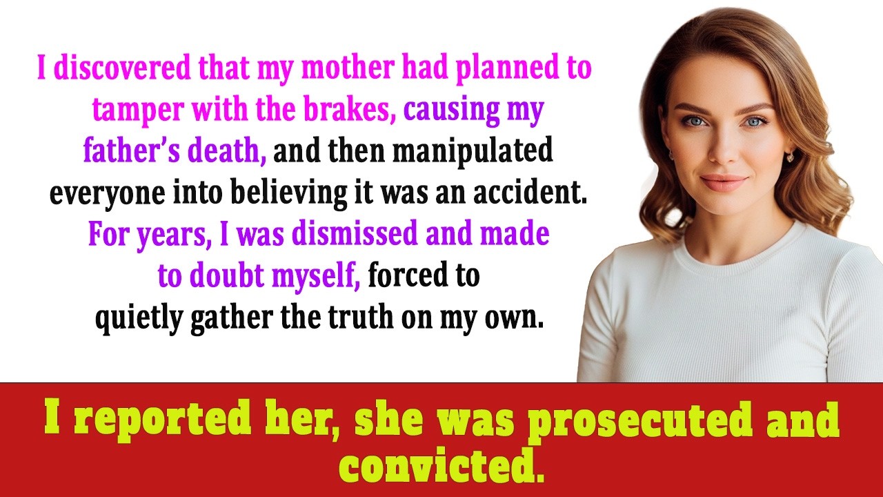 I found evidence that my mother was the one who tampered with my father’s brakes 5 years ago