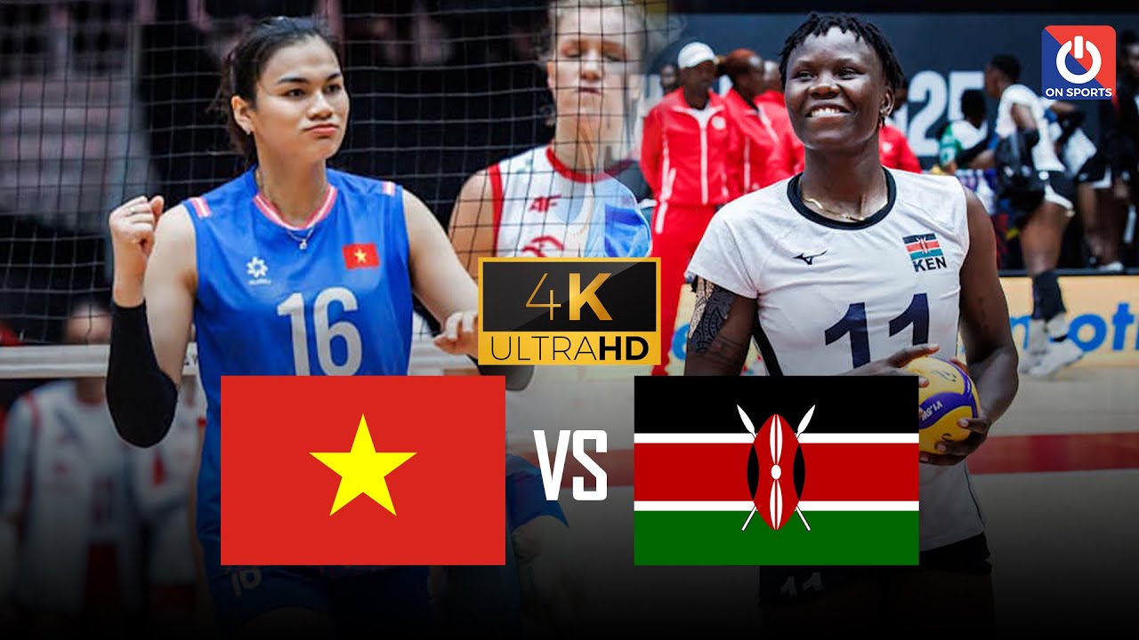 Full 4k | VIỆT NAM vs KENYA | Thanh Thúy - Như Quỳnh thi đấu bùng nổ khiến đối thủ choáng ngợp