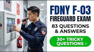 FDNY F 03 Fireguard Exam 2026 83 Questions and Answers Full Prep Guide