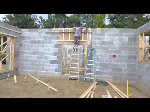 Removing Bracing from Durisol Walls