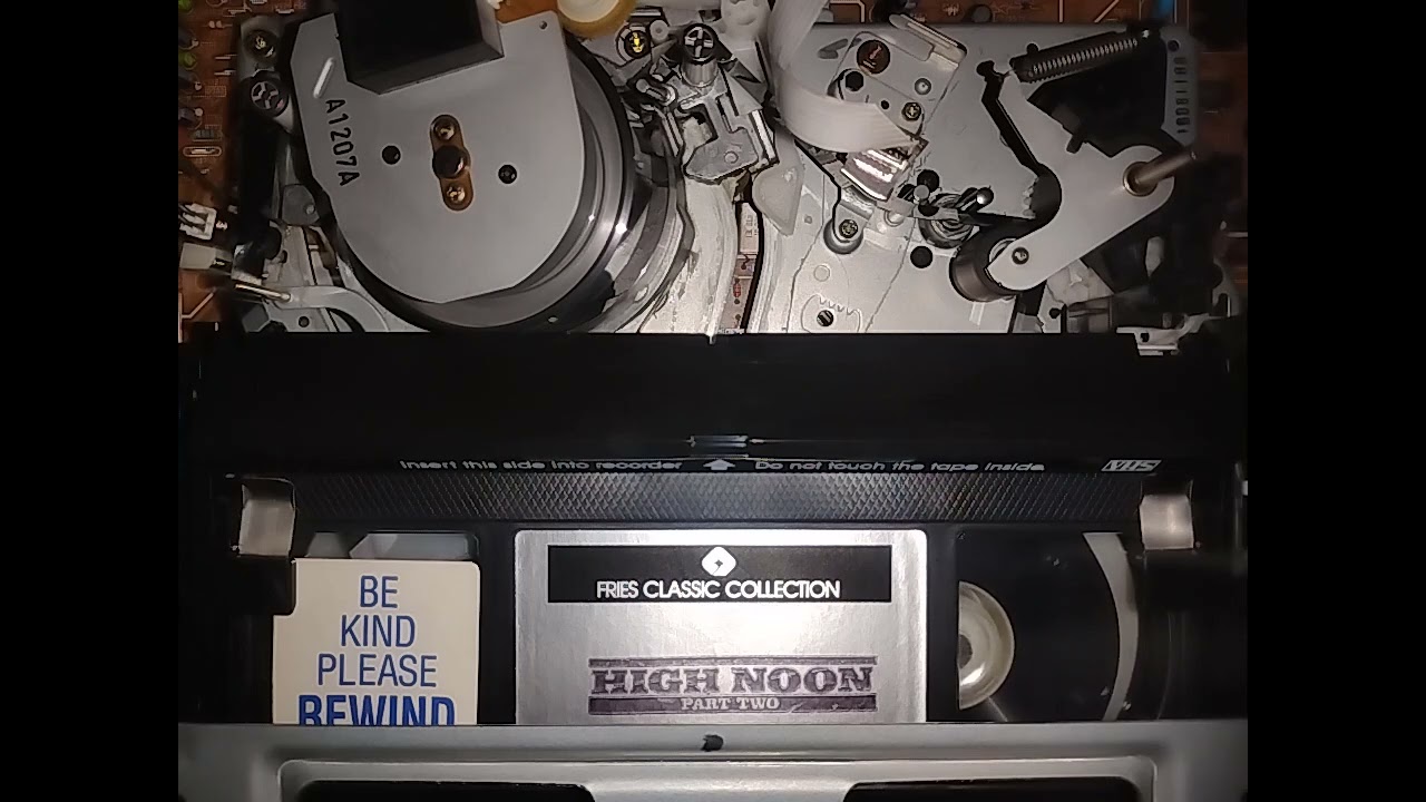 Sony SLV-N81 VCR Fast Forward/Rewind Cycle #2