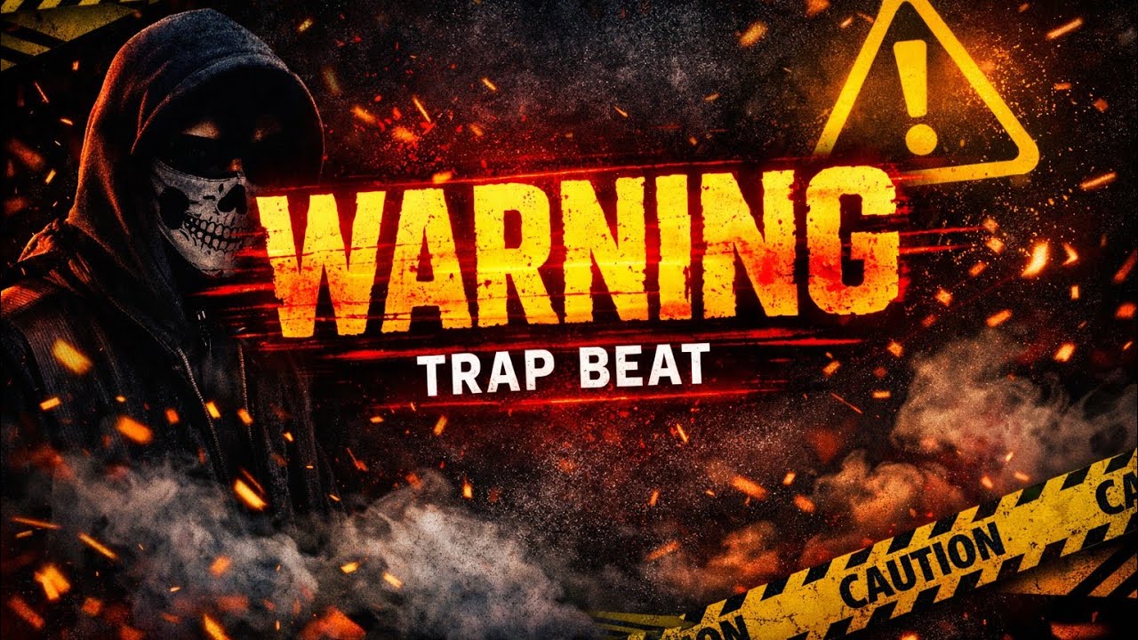 WARNING ⚠️ Dark Aggressive Trap Beat | Hard Bass Type Beat | Gangster Rap Instrumental