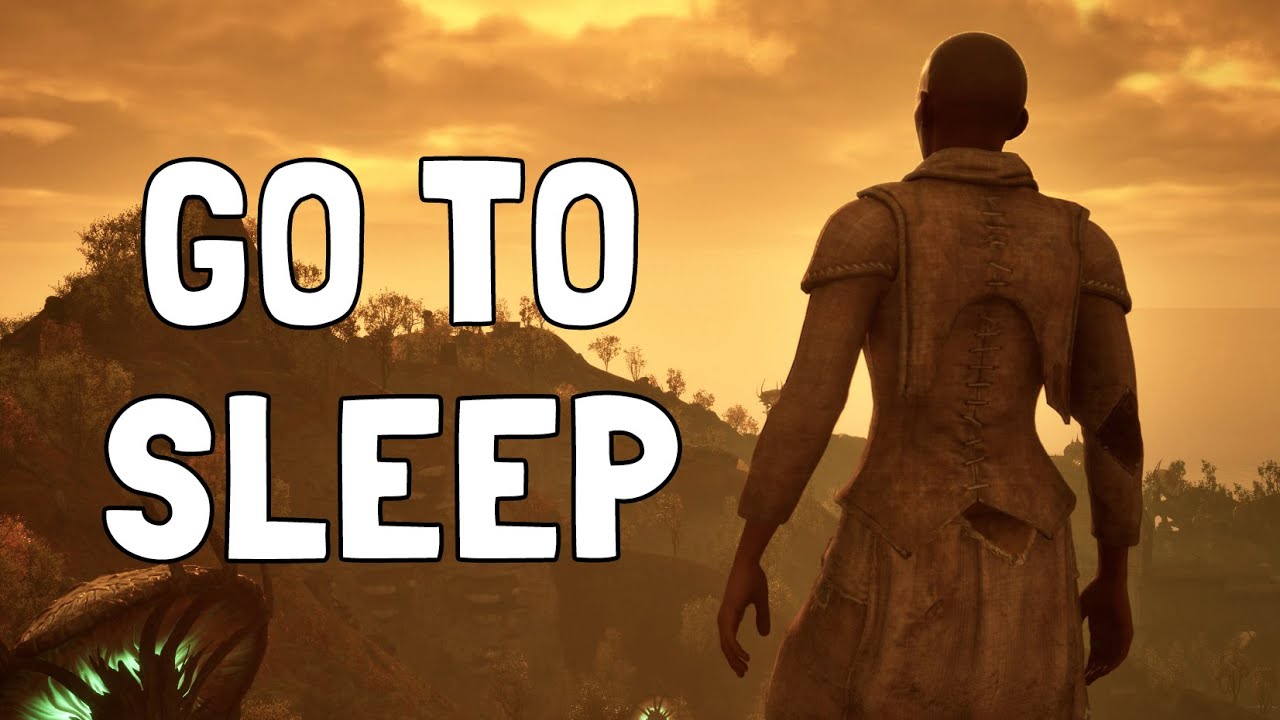 Fall asleep while I play Oblivion: Remastered