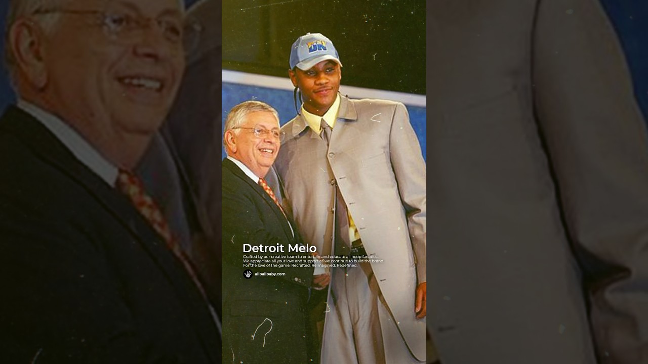 What If Carmelo Was Drafted By Detroit 🤔