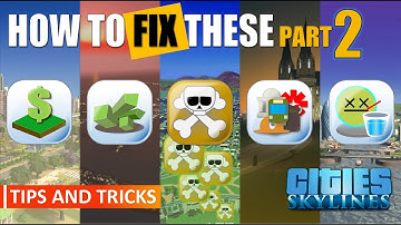Cities: Skylines | How To Fix Common City Problems - Part 2 | No Mods | PS4/XBoxOne