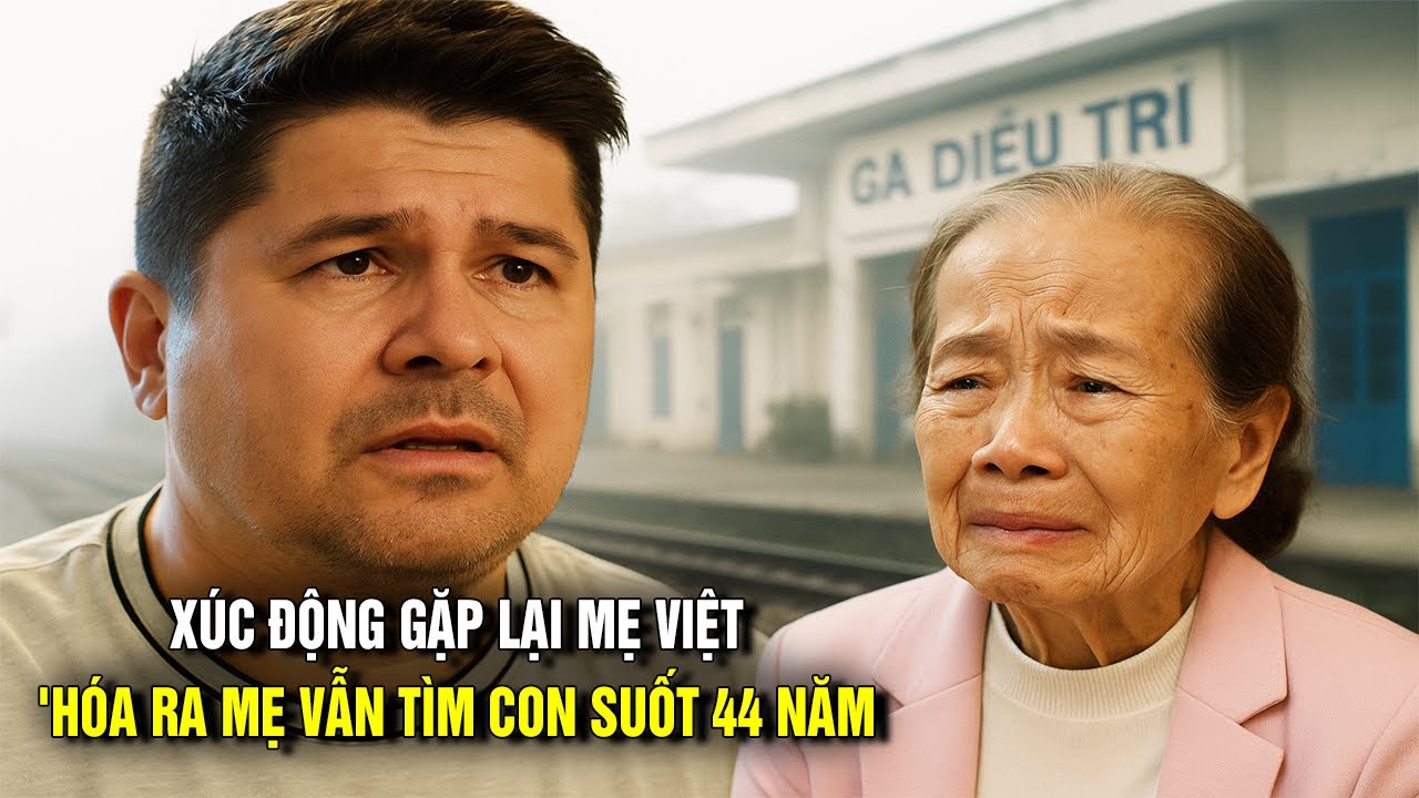 Kỳ Diệu Con trai Mỹ bất ngờ tìm được mẹ Việt chỉ sau vài giờ Không ngờ mẹ vẫn tìm con suốt 44 năm.