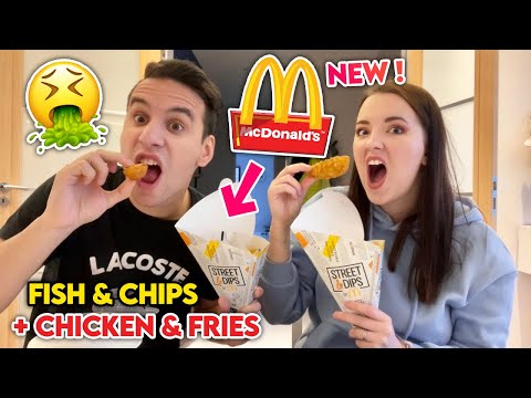 ON TESTE les NOUVEAUTÉS MCDO : FISH & CHIPS + CHICKEN & FRIES ! (Trop décus...)
