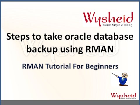 Steps to take the backup of database using RMAN | oracle database backup and recovery |