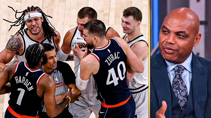 Inside the NBA REACTS to Clippers vs Nuggets SCUFFLE in Game 4