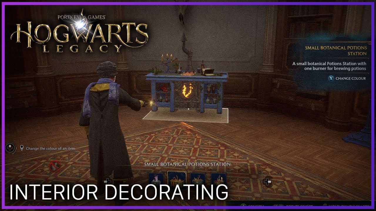 Hogwarts Legacy | Interior Decorating Side Quest - YouTube