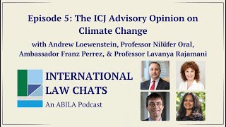 International Law Chats Ep. 5 - The ICJ's Advisory Opinion on Climate Change
