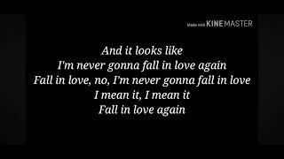 I'll Never Fall in Love Again - Engelbert Humperdinck (Lyric Video) (LATE UPLOAD)
