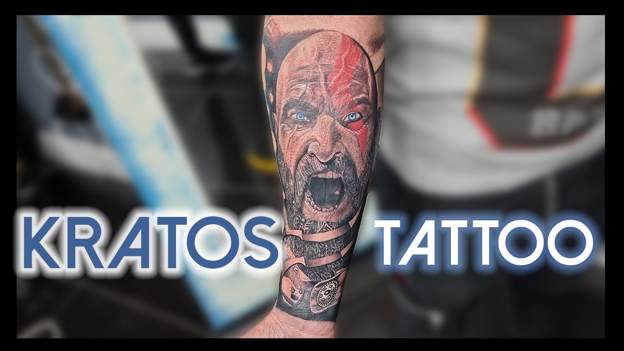Kratos tattoo by Victor Zetall | Photo 30072