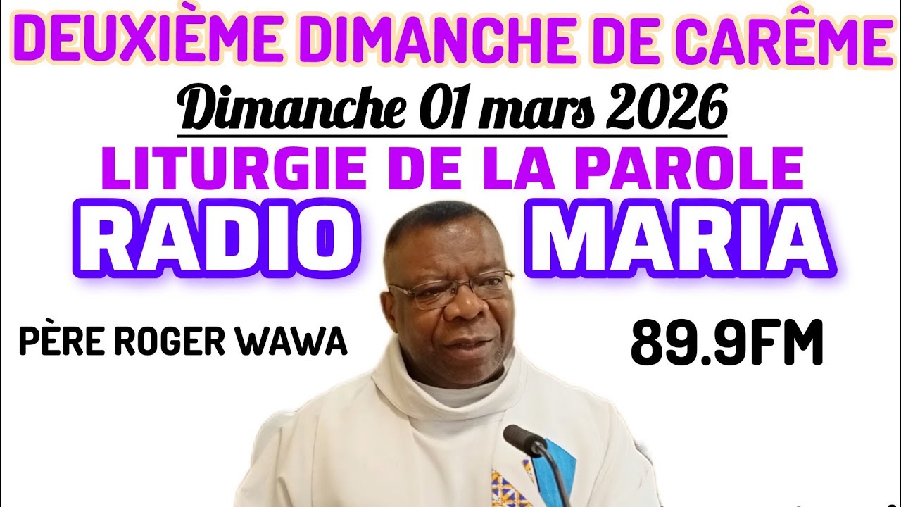 TOMILENGELE NA LOMINGO - 2ÈME DIM DE CARÊME - P. ROGER WAWA, SSP