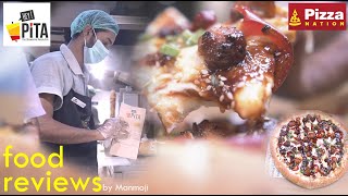 Pita Shawarma ka Food Review || Pizza Nation || korean Pizza || manmoji