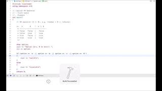 C++ Tutorial: Logical Or Operator