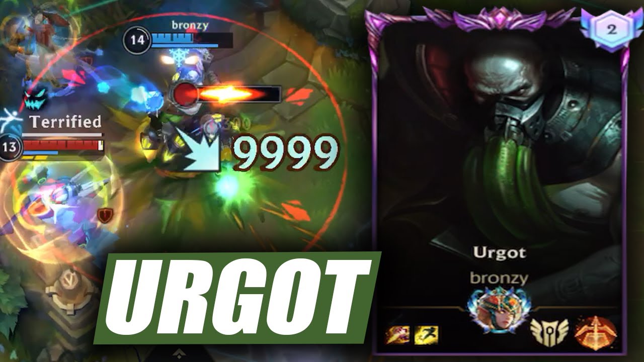 Wild Rift Urgot Jungle Gameplay Top 2 player in the Server - YouTube