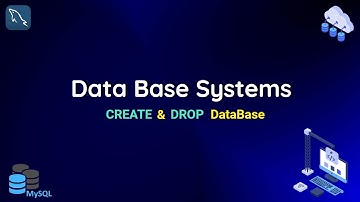 How to Create and Drop(delete) database in MySQL | MySQL | DataBase Systems | Ahmad Tech
