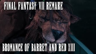 Bromance of Barret and RED XIII  Final Fantasy 7 REMAKE in 4K | SPOILERS WARNING