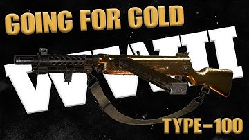 FASTEST WAY TO GET TYPE-100 GOLD - GOING FOR GOLD - WW2 TUTORIAL/TIPS