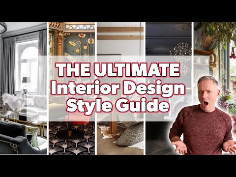 Video: Interior decoration, types and features