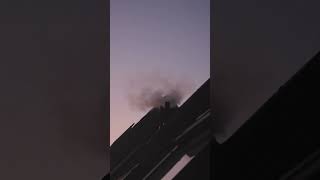 Daar staat iets in de brand