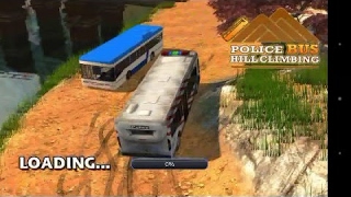 Police Bus Hill Climbing Mobile Game Showcase- New 2017 screenshot 5