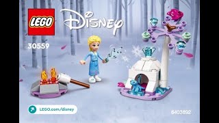 Instrucciones 30559-1 Set Campamento forestal de Elsa y Bruni se lanzó en 2022 Lego