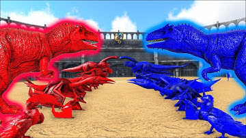 Power Dinos VS Speed Dinos | ARK Mod Battle Ep142