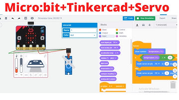 Tinkercad+Microbit+Temperature+Servo