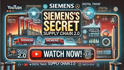 Industry 4.0 - Digital Twins in Supply Chain: How Siemens innovation Leads the Way | MBA Case Study