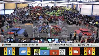 Qualification 62 - 2019 Central New York Regional