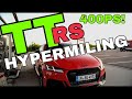 Audi TT RS Hypermiling! Über 1000km mit 400PS?