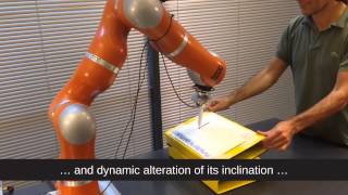Kinesthetic programming by demonstration - Hand writing
