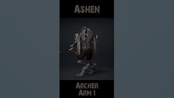Ashen Archer Arm1 360 #character #rogerkint #3d #animation #gaming #unity #unreal #ashen