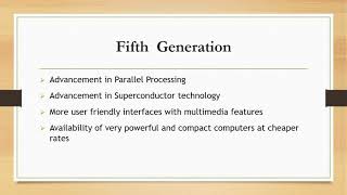 Fourth Generation and Fifth Generation  || BS ||3rd year || Lecture No 8 || Part No 3