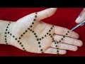 Very Simple Mehendi design front hand | New mehndi deign 2019 | Easy mehndi design for hands